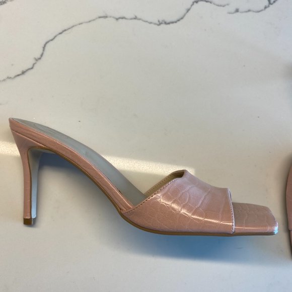 5/38 Missguided Square Toe Sandals - Picture 1 of 7
